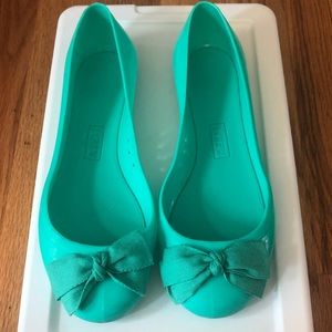 J Crew Jelly flats